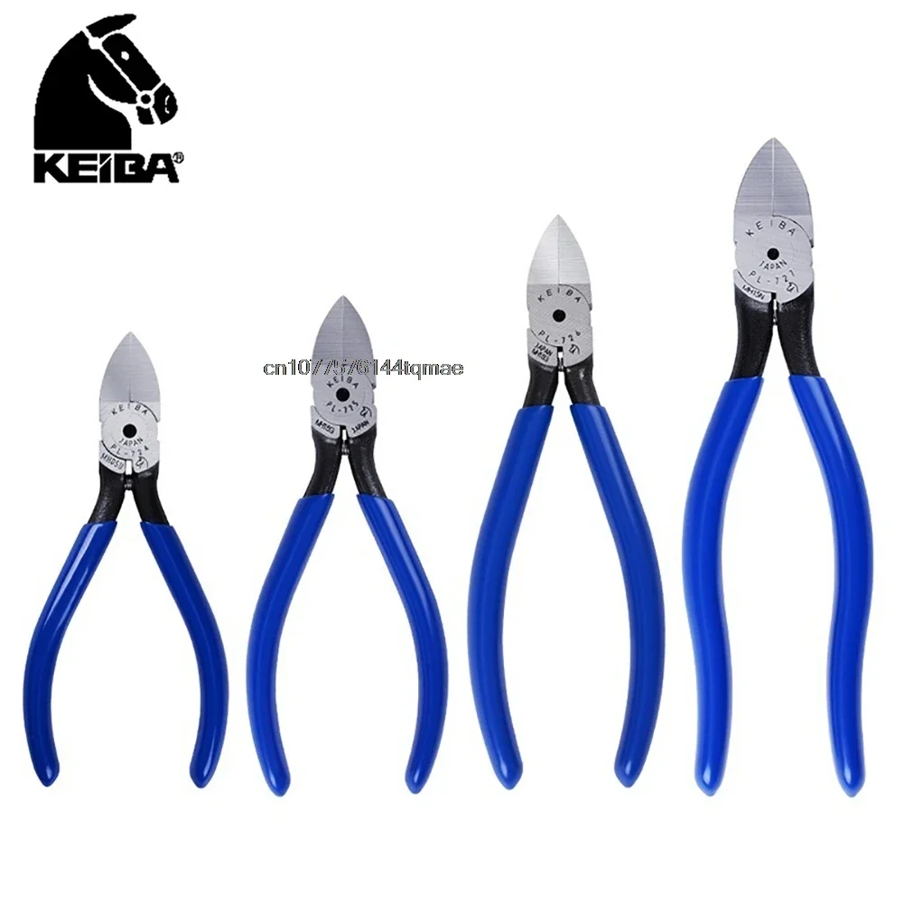 KEIBA 4 5 6inch imported plastic pliers diagonal pliers PL-726 PL-725 PL-727 MN-A05 MN-A04 plastic nippers made in Japan