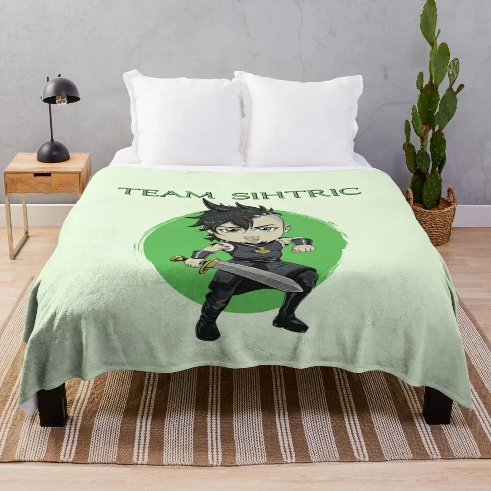 

Chibi Team Sihtric Throw Blanket Wrinkle Resistant Lightweight Blanket