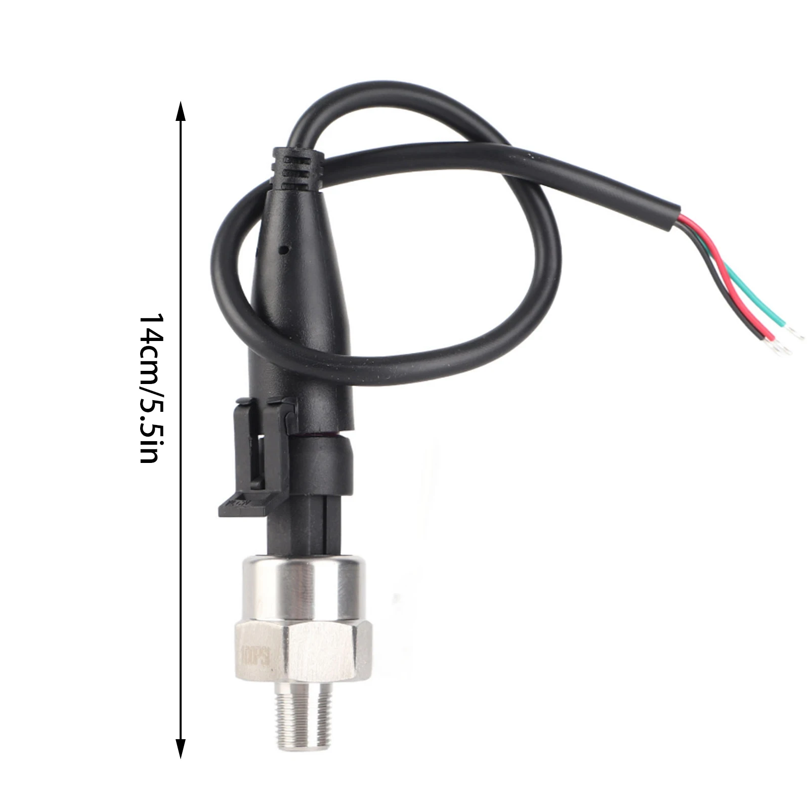 Sensor de pressão transdutor de pressão 1/8npt rosca transdutor de pressão de aço inoxidável sensor remetente para óleo combustível água