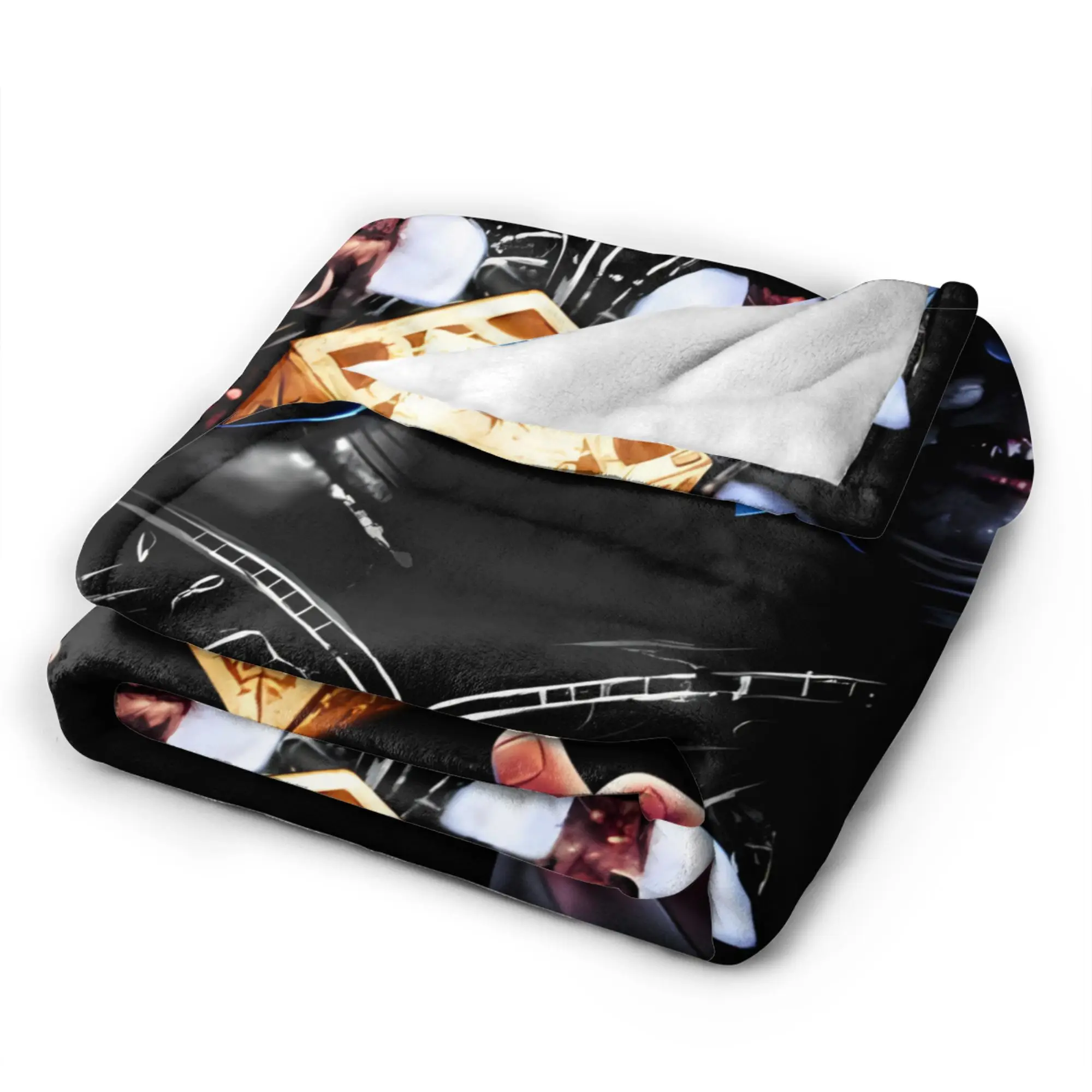 Hellraiser Pinhead Lament Super Warm Blanket  Children Plush Throw Blanket Trend Couch Chair Flannel Bedspread Sofa Bed Cover