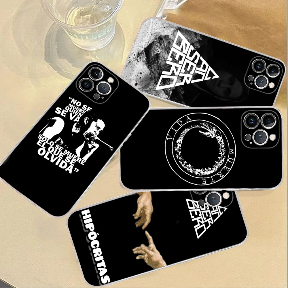 R-Residente C-Canserbero Phone Case For IPhone 16 15 8 7 6 6S Plus X SE XR XS 14 11 12 13 Mini Pro Max Mobile Case