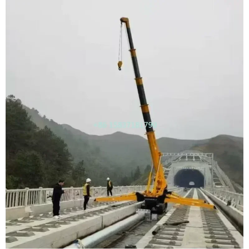 تطبيق واسع على نطاق واسع كرين العنكبوت منصة رفع صغيرة محمولة ورشة رافعة العنكبوت الزاحفة باستخدام الشركة المصنعة لرافعة العنكبوت