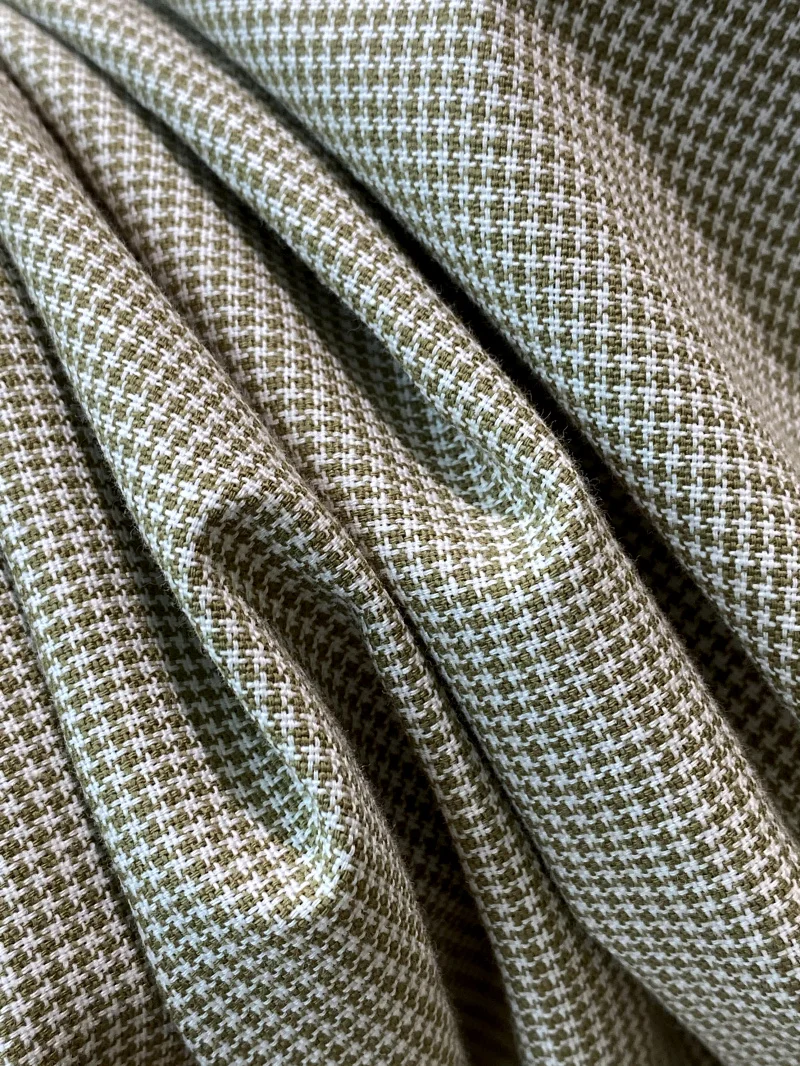 Kemeja Pria Musim Panas Bahan Katun Oxford, Kasual Serbaguna, Kerah Tegak, Cocok untuk Sehari-hari, Warna Polos