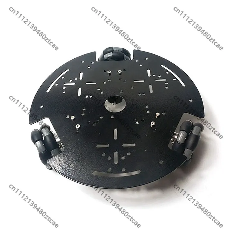 58mm/100mm 3WD Omni Wheel Mobile Robot Round Chassis Encoder Speed Feedback DIY Robot Platform 12V37 Motor with Encoder