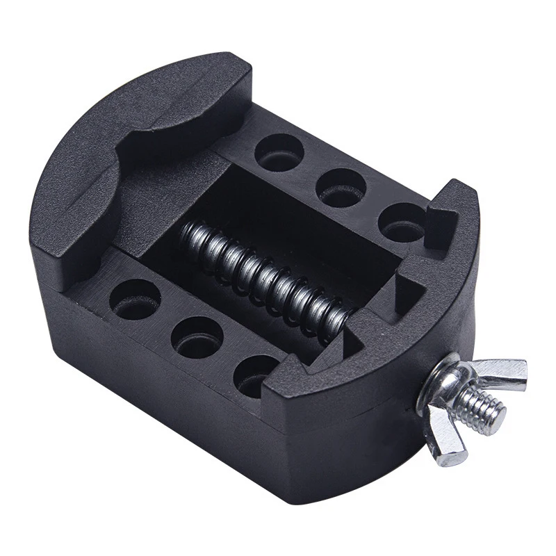 Watch Repair Tool Accessories Holder Take Clamp Fixer Plastic Rubber Seat Pocket Battery Replacement Maintenance Fixed Base