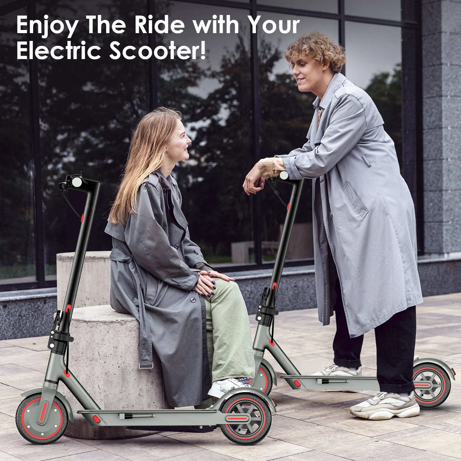 عرض E Scooter USA Warehouse Stock Electric 350w 7.8Ah 8.5 بوصة إطار على شكل قرص العسل قابل للطي شائع في الولايات المتحدة الأمريكية للبالغين #5