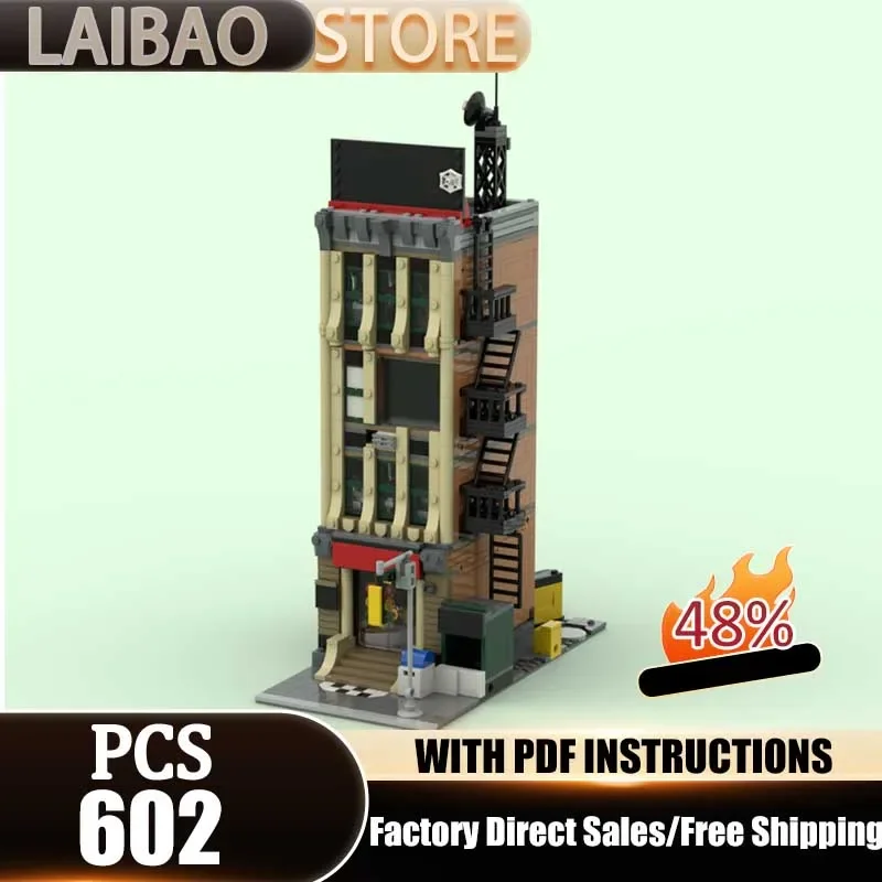 Famous Movies Model Moc Building Blocks Film Architecture Technology Brick DIY Assembly Holiday Gifts Construction Set Toys