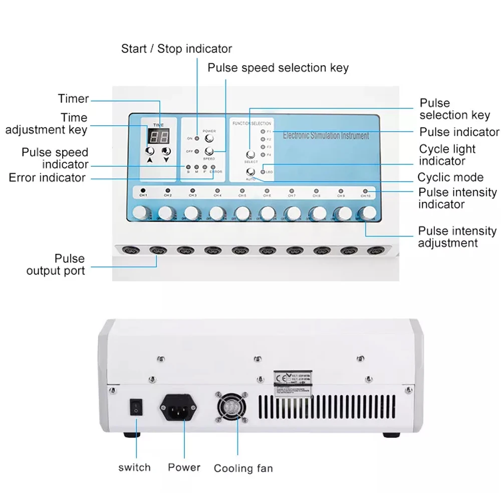 Máquina De Emagrecimento Do Corpo Elétrico, Microcorrente, EMS, Queima De Gordura, Bio Beleza, Massageador, Perda De Peso, Dispositivo De