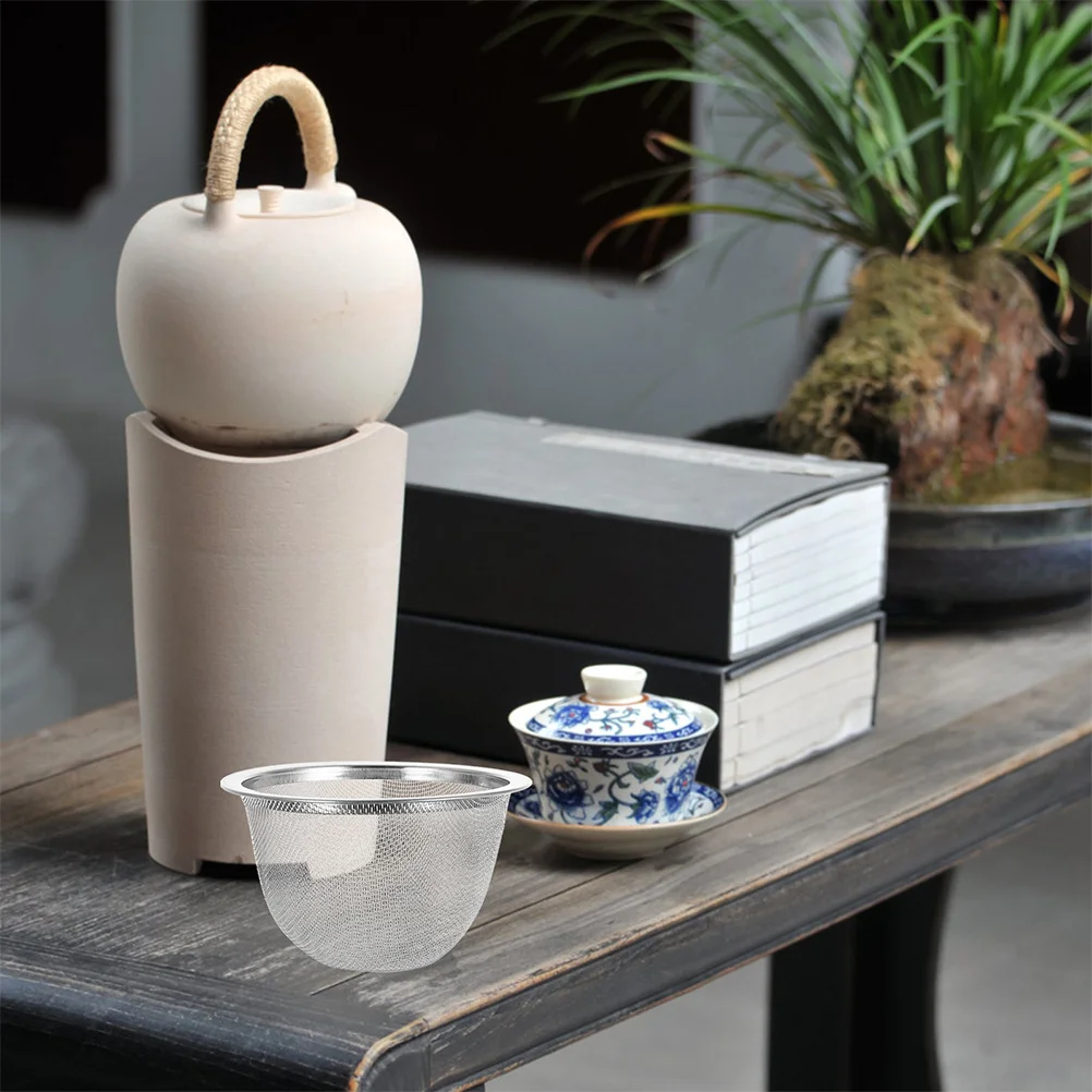 

8Pcs Tea Infuser Basket Stainless Steel Fine Mesh Loose Leaf Tea Strainer Insert Filter for Teapot Replacement