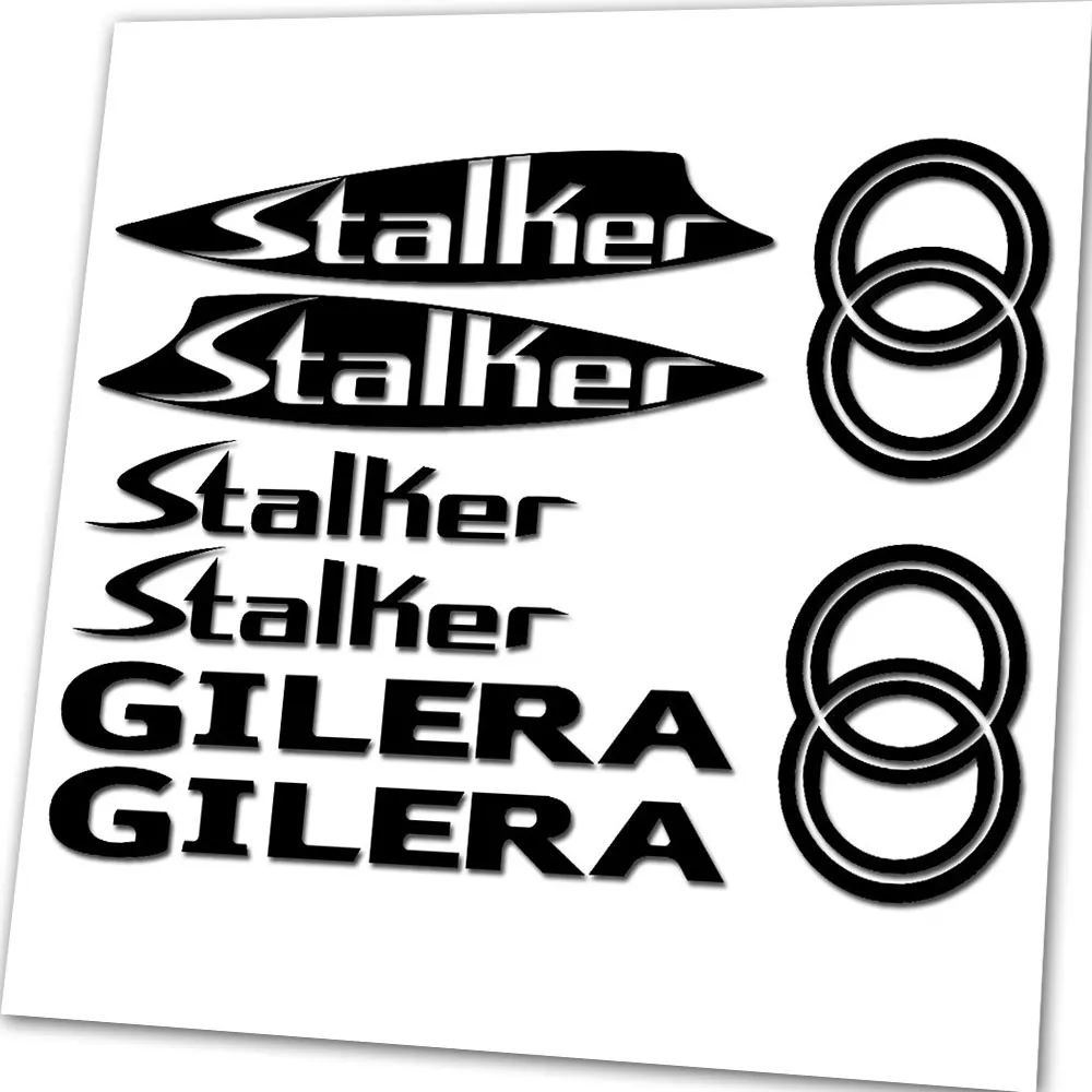 สำหรับ gilera STALKER ชุดสติกเกอร์เข้ากันได้กับรถจักรยานยนต์สกูตเตอร์การปรับแต่งสติ๊กเกอร์ decals