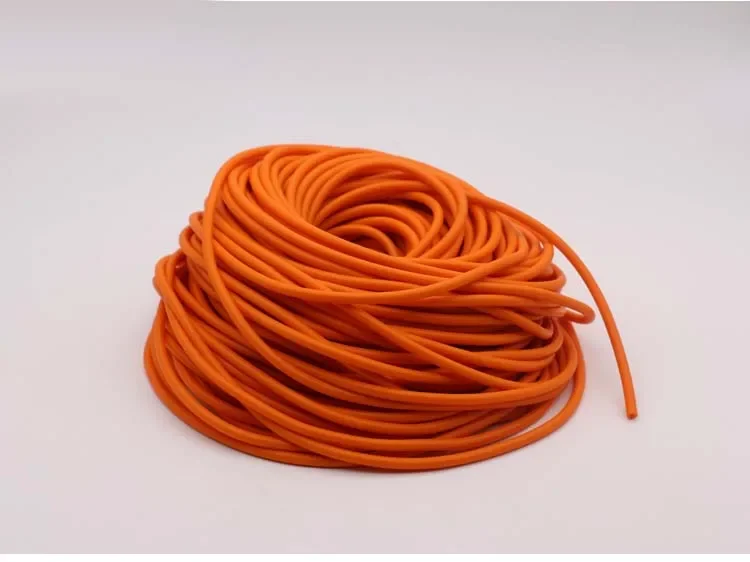 Natural Latex Slingshots Rubber Tube 5M Hunting Shooting Elastic Tubing Band Accessories