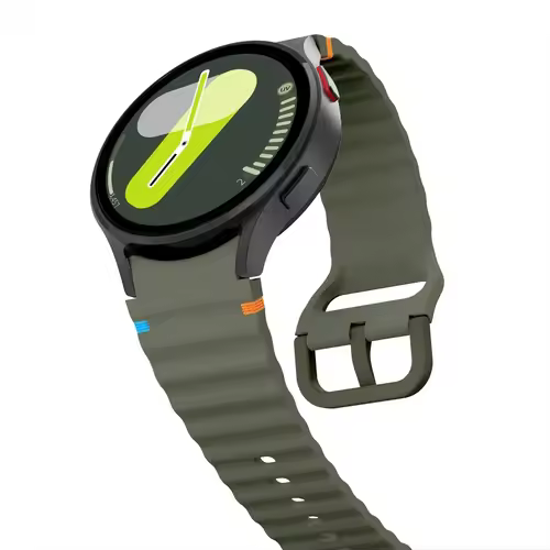 Original Band for Samsung Galaxy watch 7/FE/5 Pro/6/4 classic 44mm 40mm Silicone sport belt bracelet correa Galaxy watch 7 Strap - Image 2