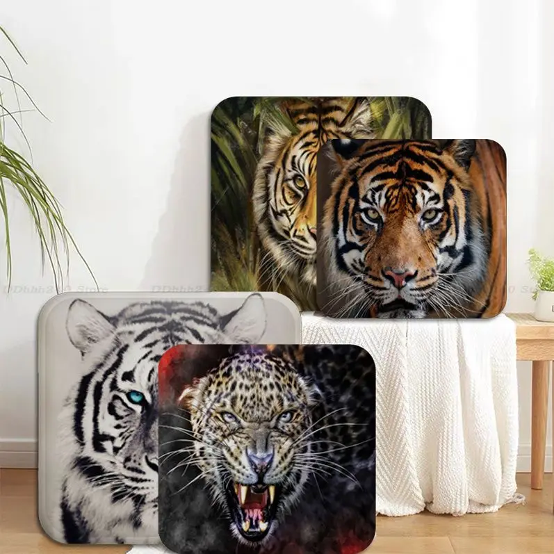 

Animal Tiger Cushion Mat Tapestry Art Printing Indian Buddha Wall Decoration Witchcraft Bohemian Hippie INS Home Decor