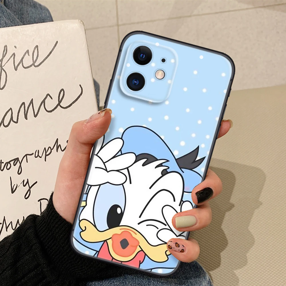 Z107 Donald Duck Soft Case dla Huawei Y5P Y6P Y7A Y8P Y9A Y6 Y7 Y8S Y9S Y9 Prime Nova 9 9I 4E 5T 7 Mate 10 Lite 20 Pro P30