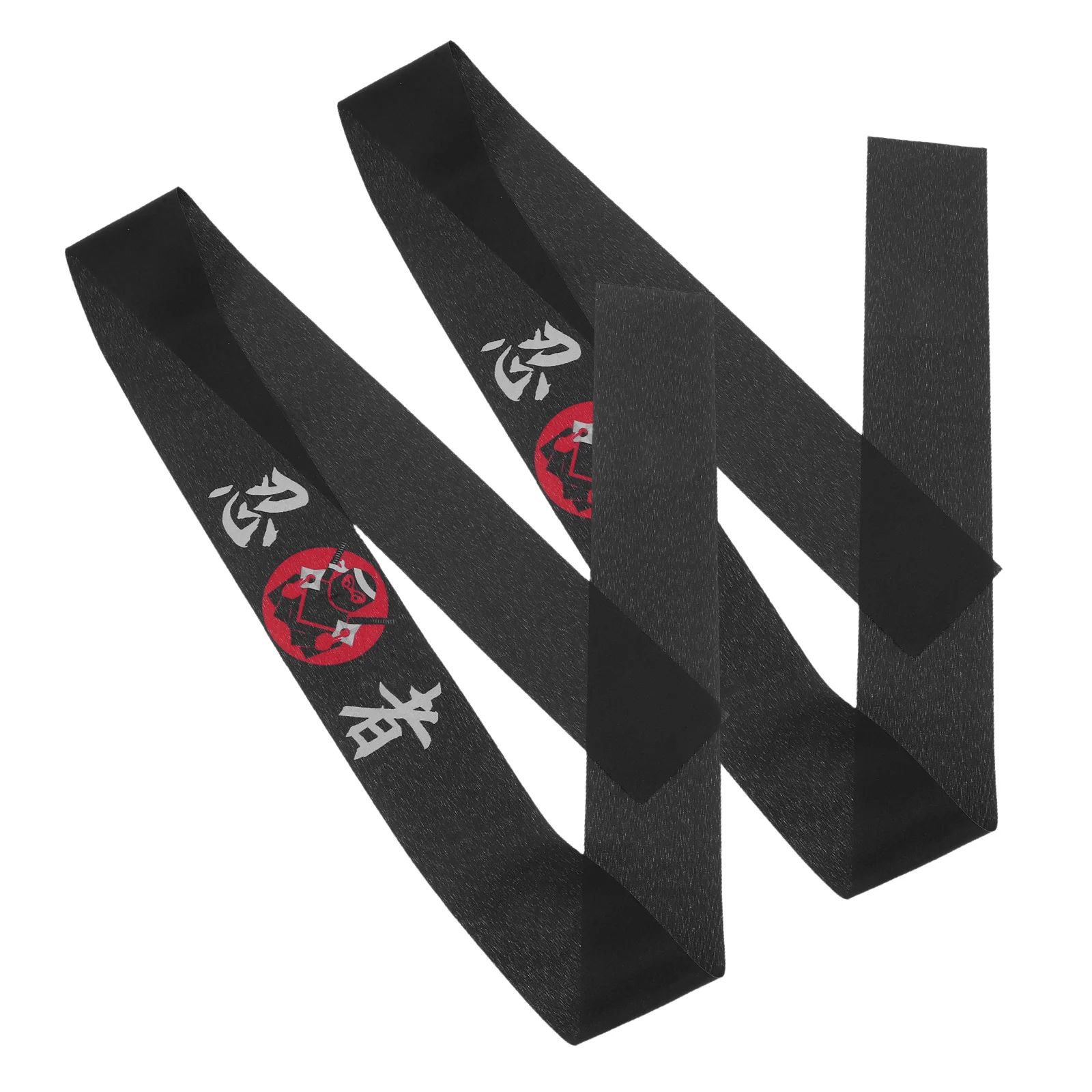 

2pcs Japanese Men Women Sweat Absorption Breathable Reusable Chef Portable Decorative Karate Headband Cooking Sports Fitness