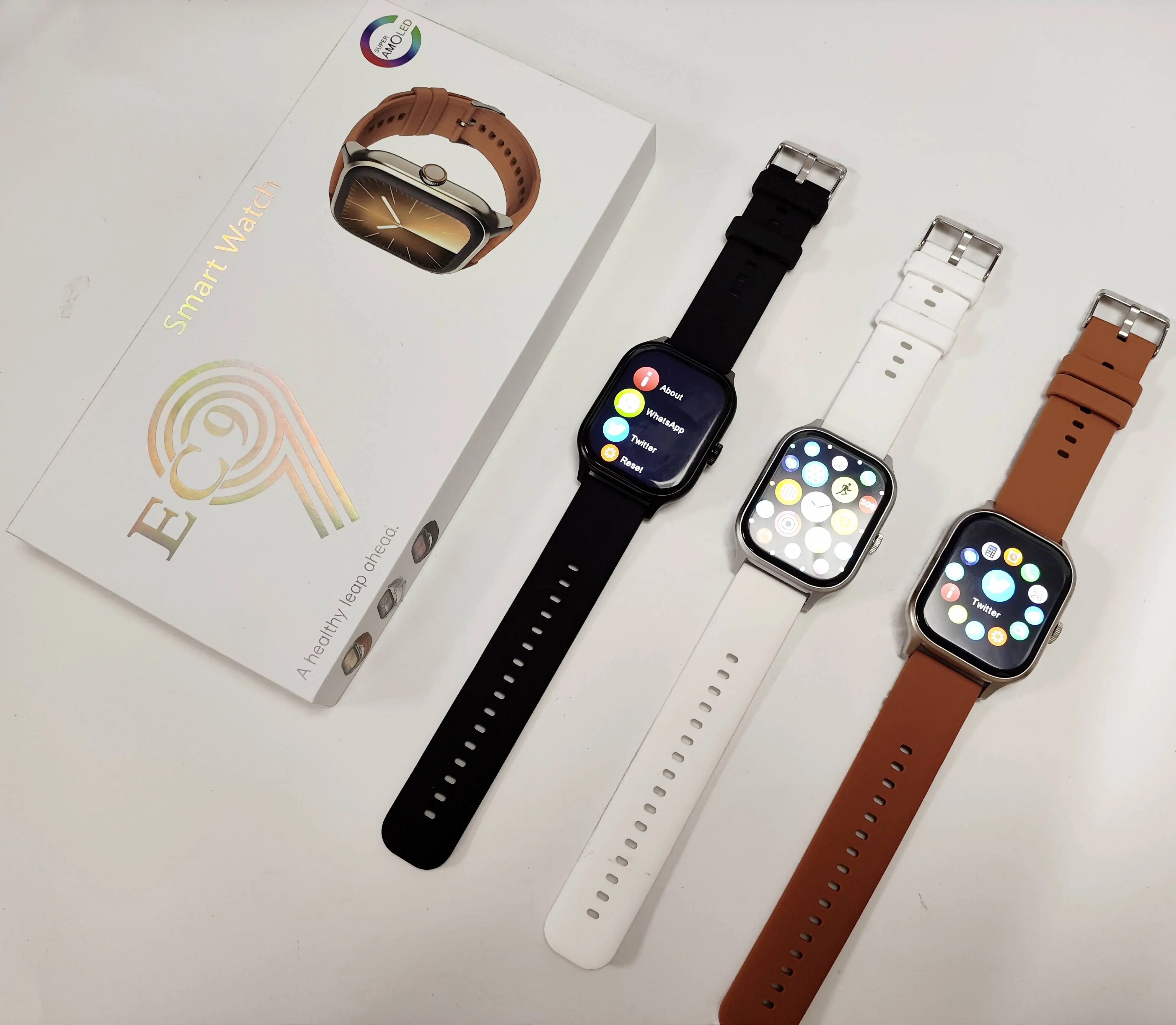 ساعة ذكية EC99 مع مكالمة صوتية ، أوضاع رياضية ، 3 ساعات عصرية مقاومة ، قرص مخصص ، موسيقى ، مساعد صوتي ، أوضاع رياضية ، ، ، ، ، ، ،