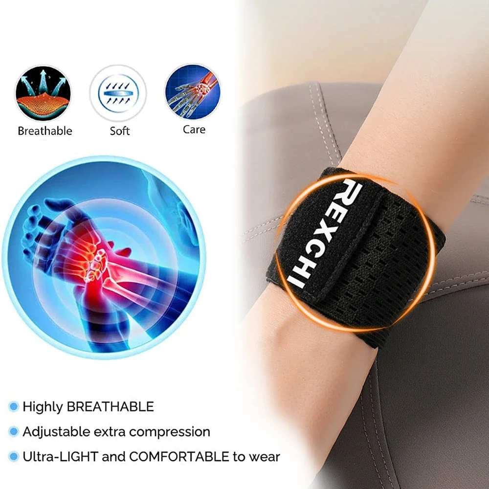 1Pcs Professional Wrist Brace for Men Women, Adjustable Wrist Straps for Arthritis Tendonitis Carpal Tunnel Joint Pain Relief