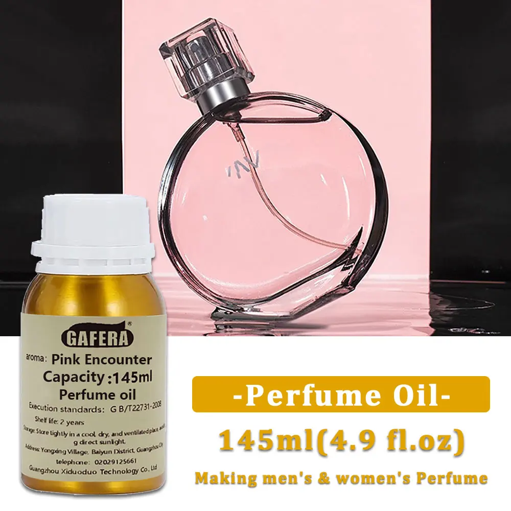 

GAFERA 145ml Pink Encounter Perfume Oils, Essential Oil For DIY Men's Women's Perfume Handmade Self-Adjusting Brand Fragrance