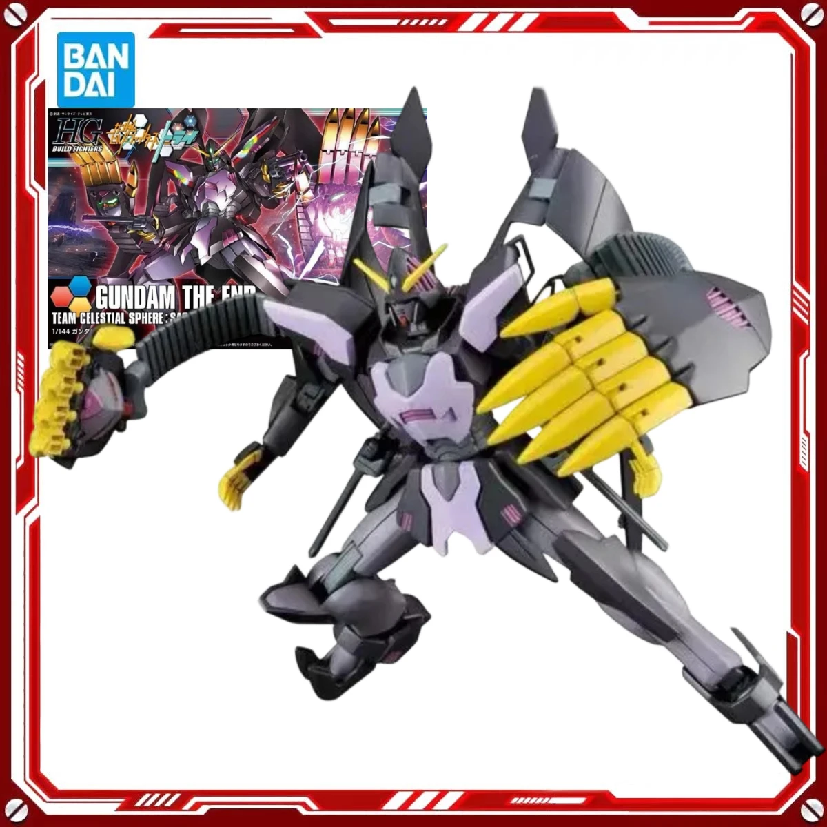 

Genuine Bandai Original Gundam Figure Model Kits 1/144 HGBF 036 The End Gundam Anime Figures Action Model Toys Gift for Boy girl