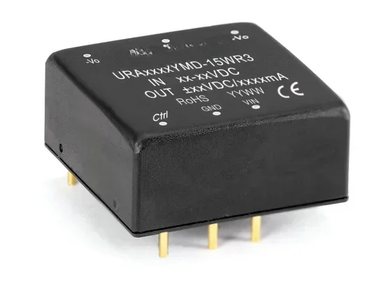 URA4815YMD-15WR3 DC-DC Power Module 18-75V To+/-15V 15W