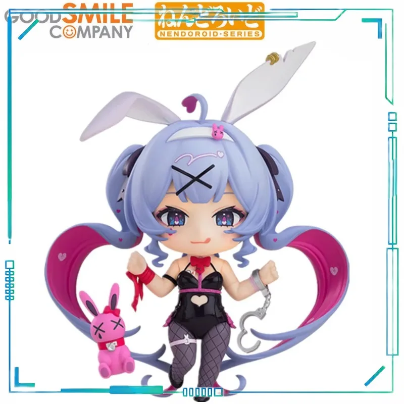 Original Character Vocal Series 01 Hatsune Miku Nendoroid #2730 Rabbit Hole Ver. Kawaii Q Ver. Anime PVC Collectible Figure