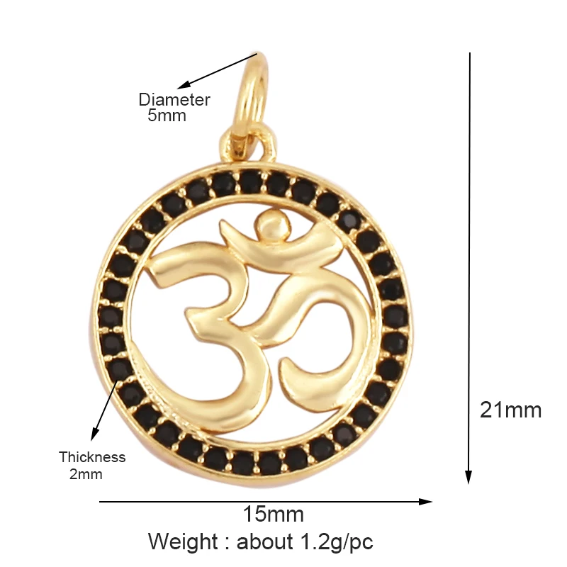 Cowboystiefel Sport Baseball Hantel Yoga Herren Zirkonia gepflasterter Stoff Charm Anhänger, 18K Gold Halskette Handwerk Schmuck Versorgung L99 – Detail 10