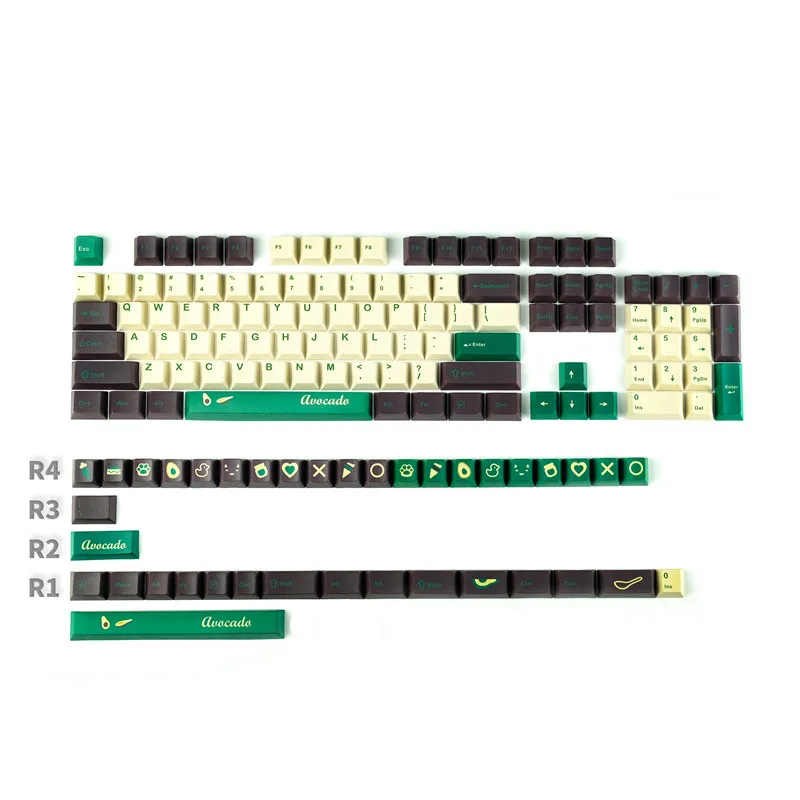 PBT GMK Keycaps Cherry Profile With 2U 2.25U Shift 6.25U 7U For MX Switch GH60 GK64 84 104 108 Layout Mechanical Keyboard