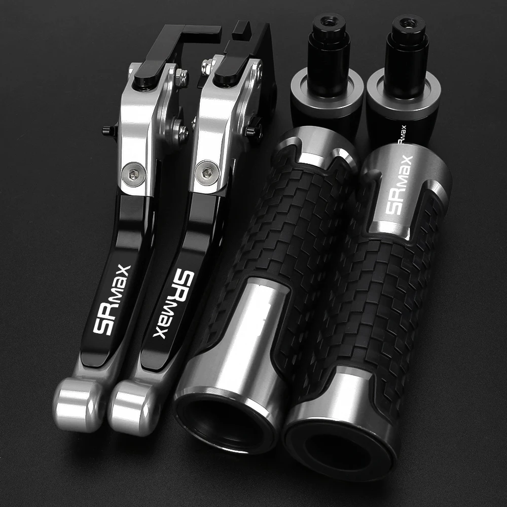 SR MAX 125 300 Motorcycle Adjustable Brake Clutch Levers Handlebar Hand Grips End For APRILIA SRMAX125 SRMAX300 SR MAX 125 300 view 3