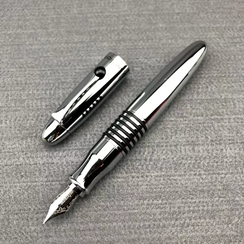 

Высококачественная металлическая перьевая ручка, латунная ручка F 0,7 мм, поглощающая чернила, креативный дизайн, офисная ручка для бизнес-офиса, офисная ручка