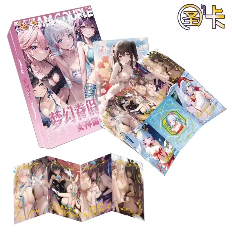 Goddess Story Collection Cards Dream Couple Series Booster Box Anime Girls Party Swimsuit Game Card Child Kids Toy Hobby Gift