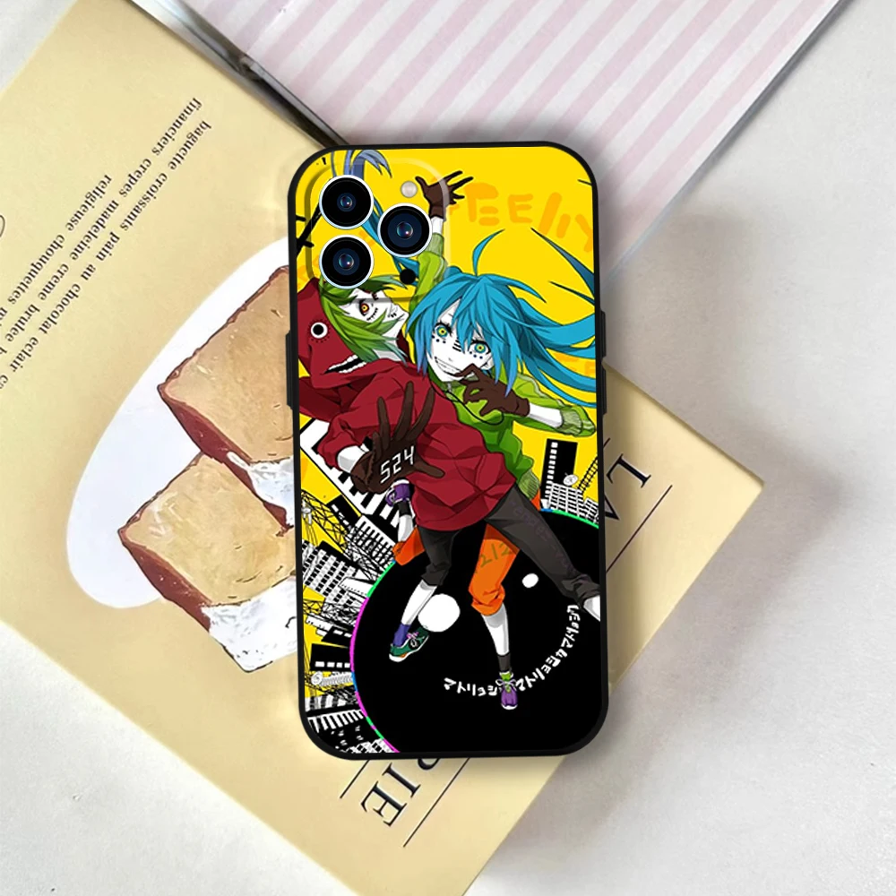 جراب هاتف Vocaloid Matoryoshka لـ iPhone ، غطاء سيليكون أسود ناعم ، 12 ، 11 ، 13 ، 14 ، 15 ، 16 Max ، Pro Plus