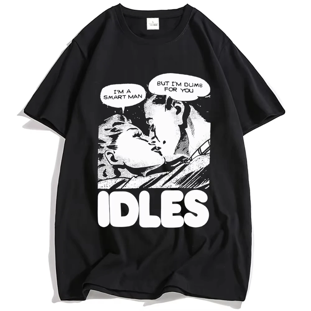 جديد وصول موضة أنا امان تي شيرت المهملات الأيدي اقتصاص S تي شيرت قصير الأكمام القطن الرجال بلايز الصيف س الرقبة الشرير الشارع #3