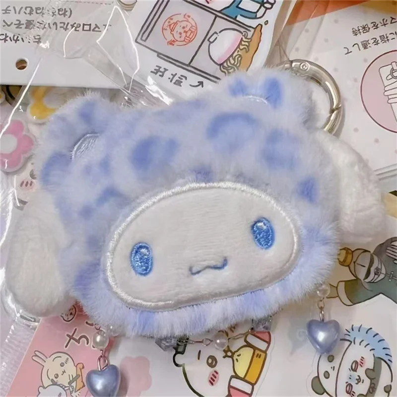 Sanurgente-Pince à cheveux en peluche à imprimé léopard, barrettes de cheveux de dessin animé, vêtements de sauna, accessoires pour cheveux, cadeau de vacances, Hello Kitty, Kawaii, KT Cat, Y2K