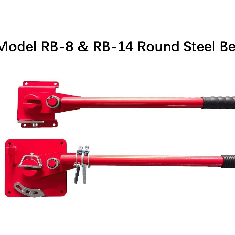 Manual Bending Machine 14mm Rebar Bender Manual Iron Plate Bender Manual Steel Bar Pipe Bending Hand Tool