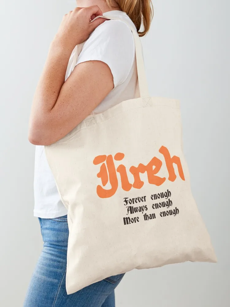 Jireh Tote Bag Customizable tote bag reusable shopping bags Lady bags canvas tote