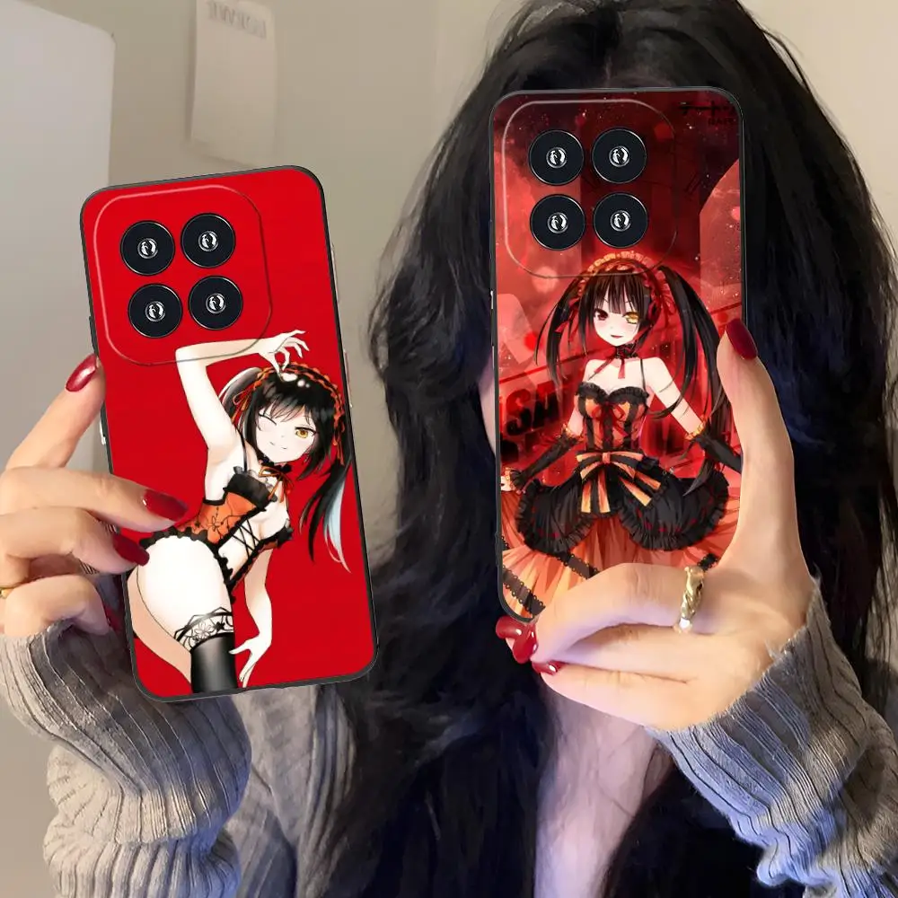 

Чехол для телефона Date a Live Kurumi Tokisaki для Xiaomi 15 14 13 12 Mi 11 T Ultra Lite Pro S X 5G с цветным принтом, защитный чехол