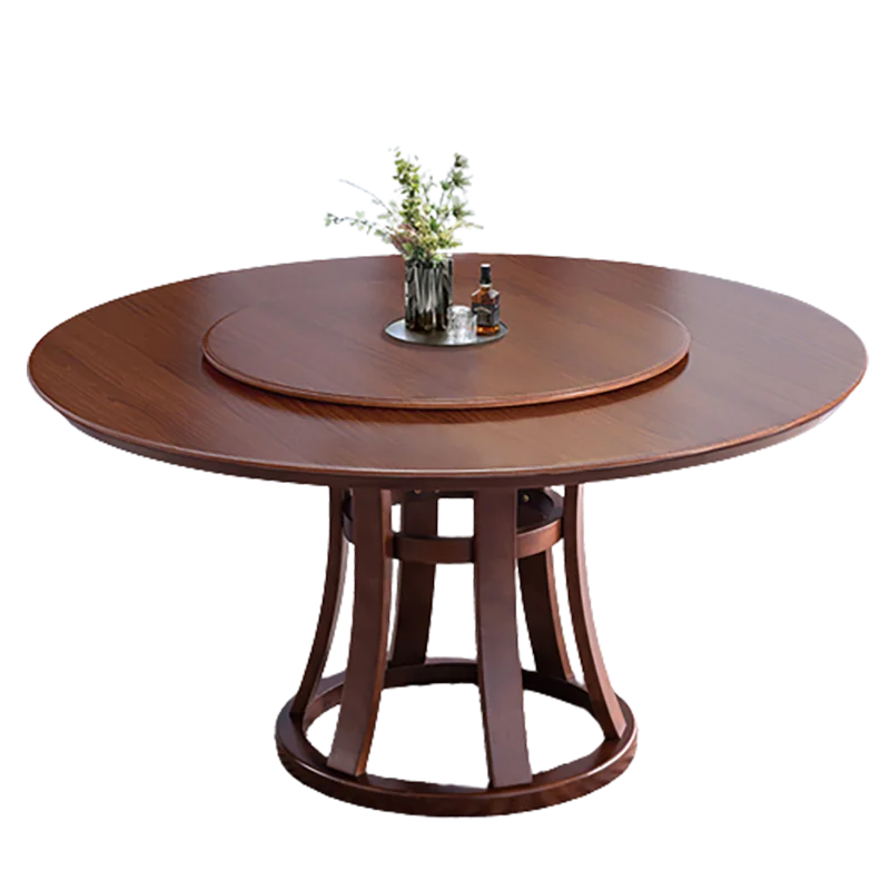 Luxury Modern Dining Table Round Wooden Nordic Home Kitchen Dining Table Living Room Mesas De Comedor Garden Furniture Sets