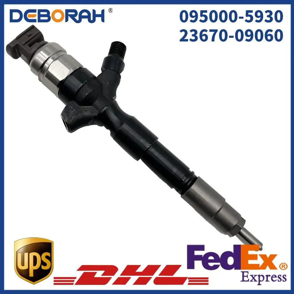 

095000-5930 Common Rail Fuel Injector Assembly 23670-09060 For T-oyota H-ILUX