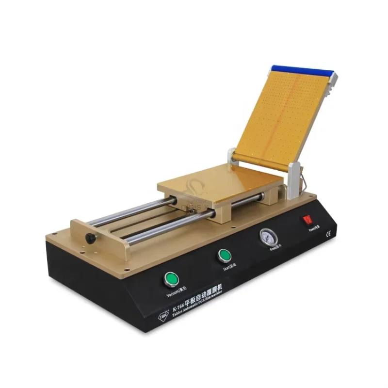 OCA Polarizer Film Laminator Machine for LCD Repair Need air Compressor TBK-766 12