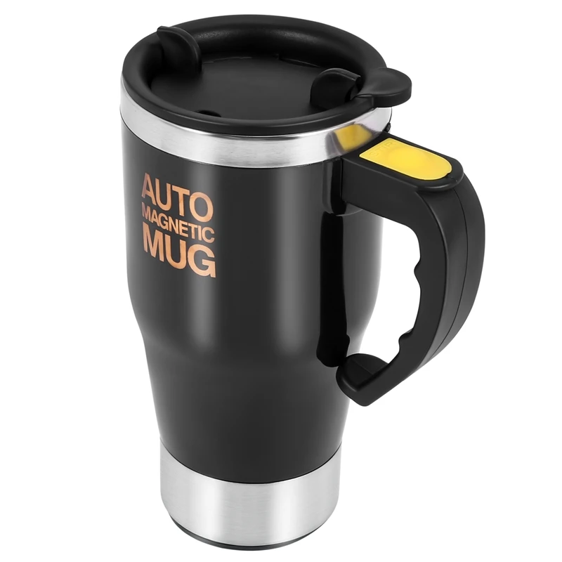 

Self Stirring Mug Electric Coffee Tea Mug Stainless Steel Double Wall Travel Coffee Mug For Party