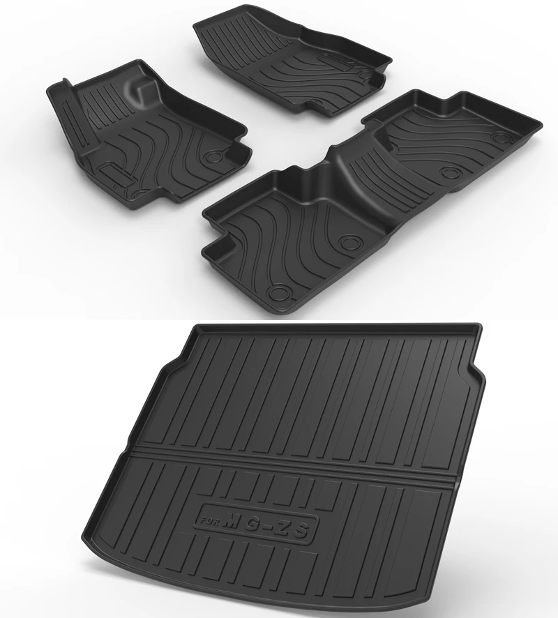 

For 2025 2026 +NEW MG ZS car carpet MG ZS AllWeather Floor mat MG ZS trunk mat Full Set Trim to MG ZS waterproof floor mat