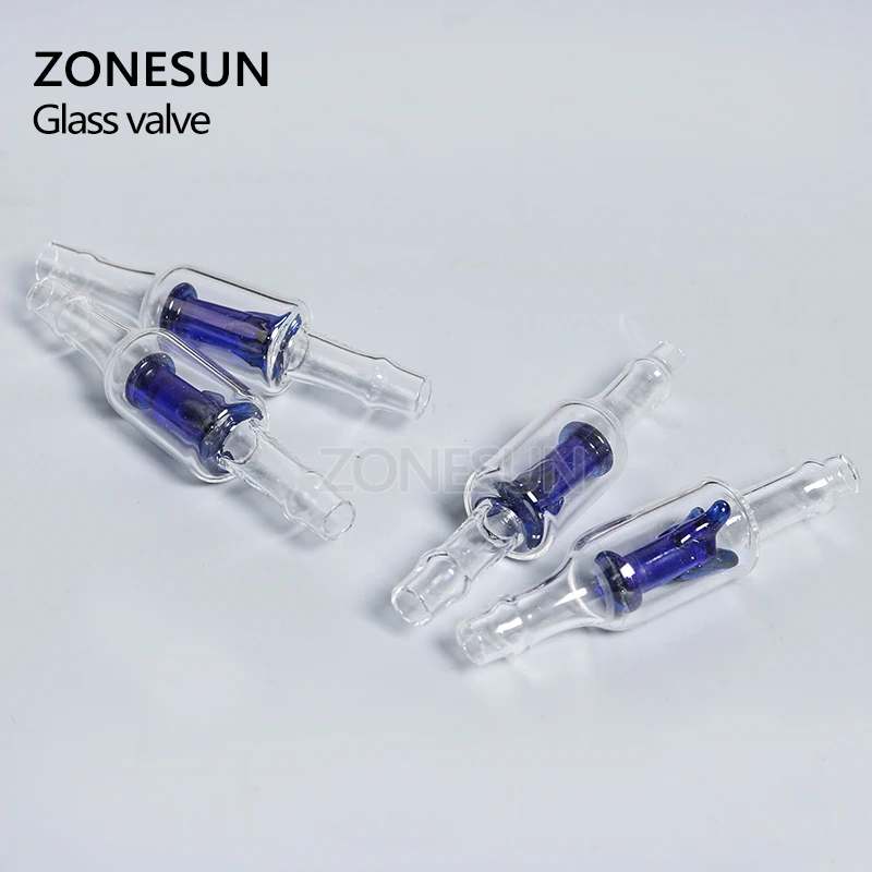 ZONESUN – Machine de remplissage à pompe magnétique, vanne unidirectionnelle, fluide en ligne, verre anti-retour, utilisé pour l'eau, le lait, l'huile, le gaz combustible