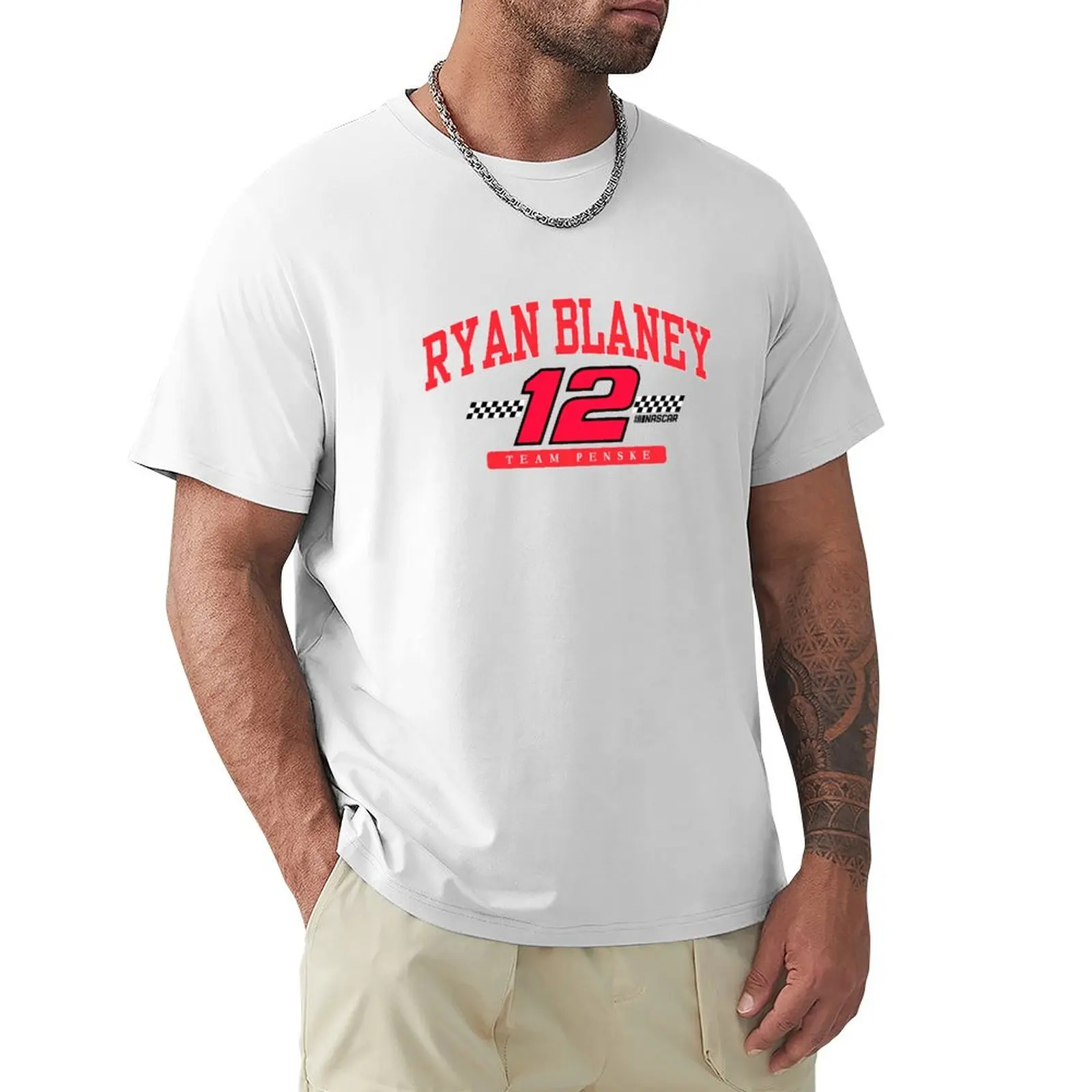 

Ryan Blaney 12 Team Penske For Man For Women Handmade T-Shirt oversizeds sublime t shirts men