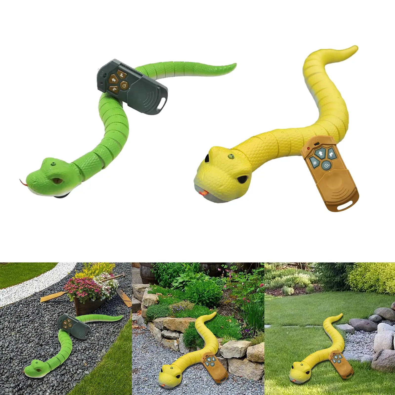 RC Snack Toy Electronic Pet Game Play Moves Electric Snake Toy for Kids Toys Practical Jokes Interactive Toys Halloween Tricks