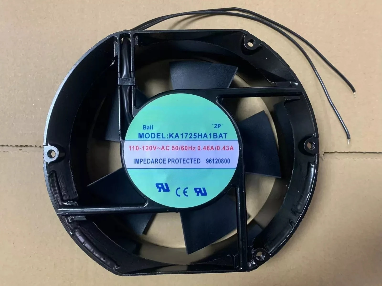 

ДЛЯ KAKU KA1725HA1BAT 110 В-120 переменного тока 50/60 Гц 172x150x50 мм 194/218 куб. футов вентилятора