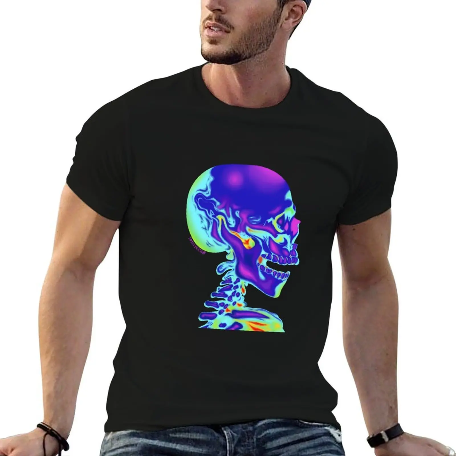 

Temperature Skeleton 2 T-Shirt t shirt man designer t shirts for man graphic tees anime t shirts oversize T-shirt