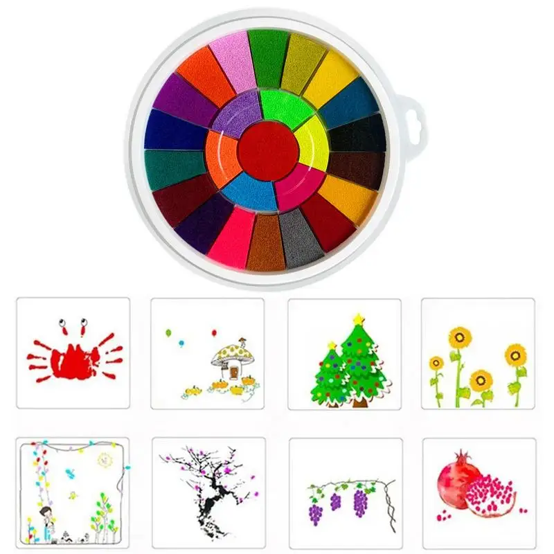 Finger Painting Pad Funny Painting Toys For Kids Kids Finger Painting Kit And Book With Educational Activities For Boys Girls