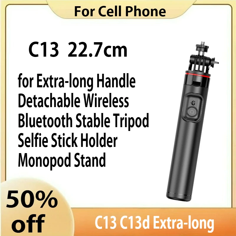 

C13D selfie stick tripod mobile phone photo artifact video live broadcast bracket integrated telescopic rod remote control