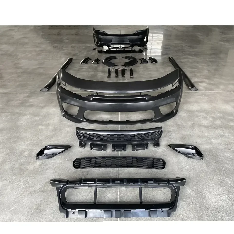 For Dodge Charger 2015-2022 For Classic Auto Part Good Charger SRT Style Hellcat Full Complete Wide Body Kit