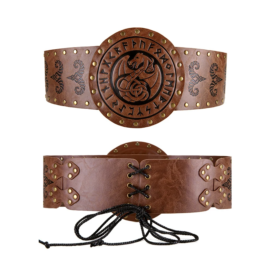 Europa medieval steampunk cinto espartilhos couro do plutônio faixas mulheres vintage viking pirata gótico bustier cintura cinto dia das bruxas homem